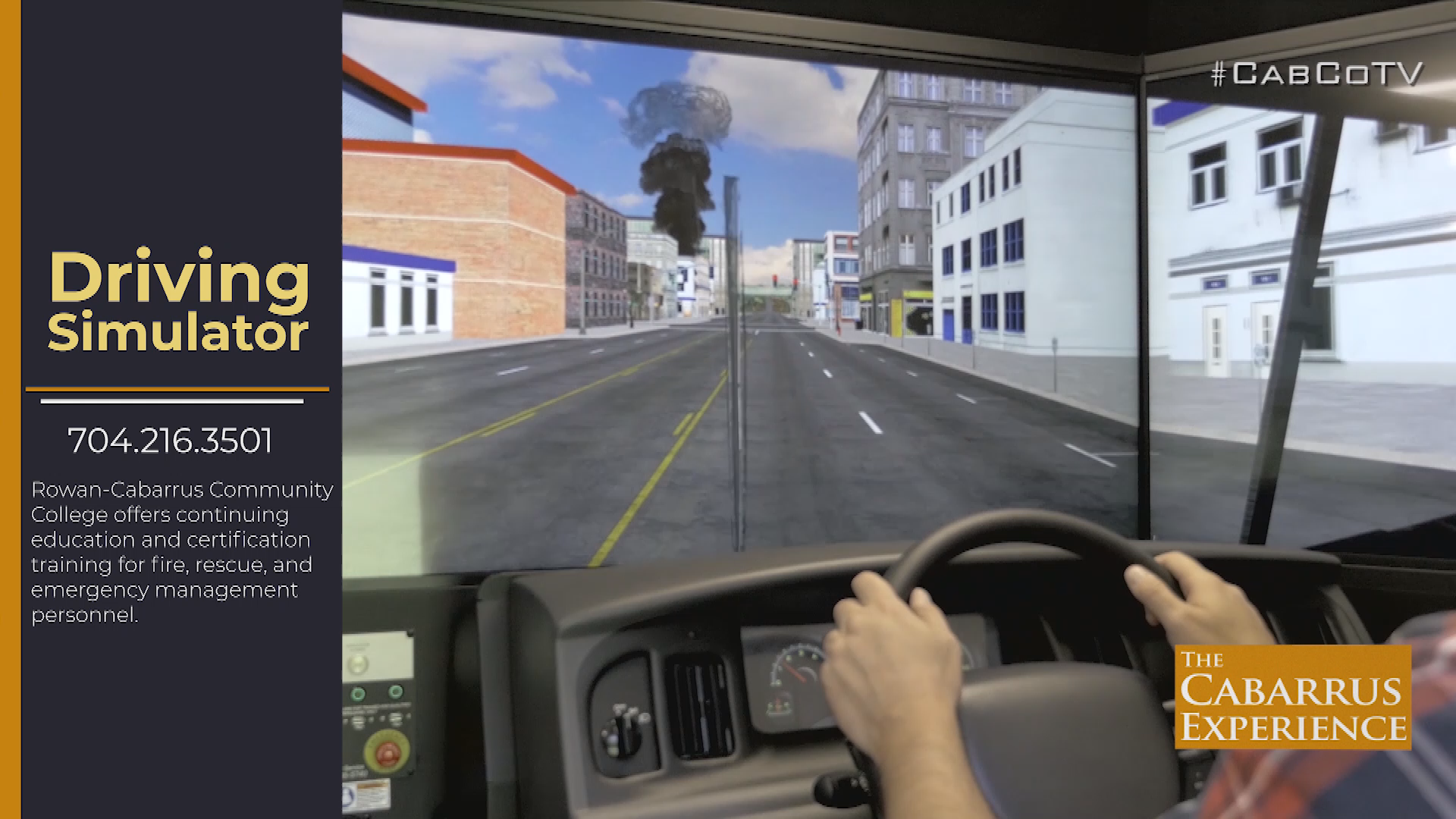 Cabarrus Experience RCCC Driving Simulator