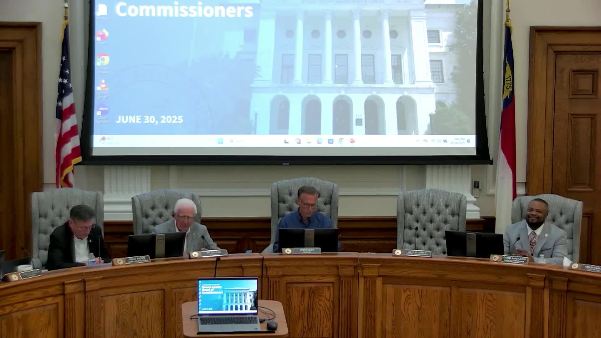 Rowan County BOC Meeting