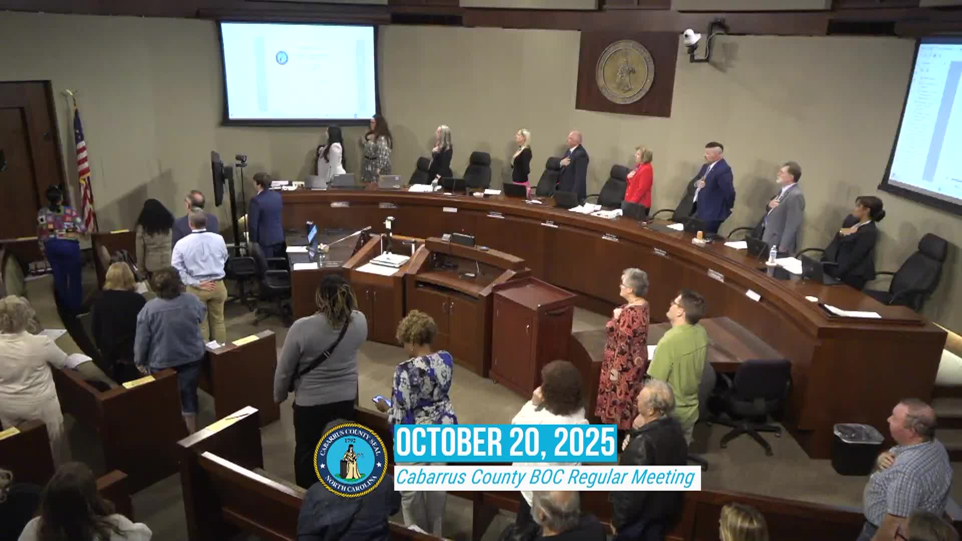 Cabarrus County BOC Regular Meeting