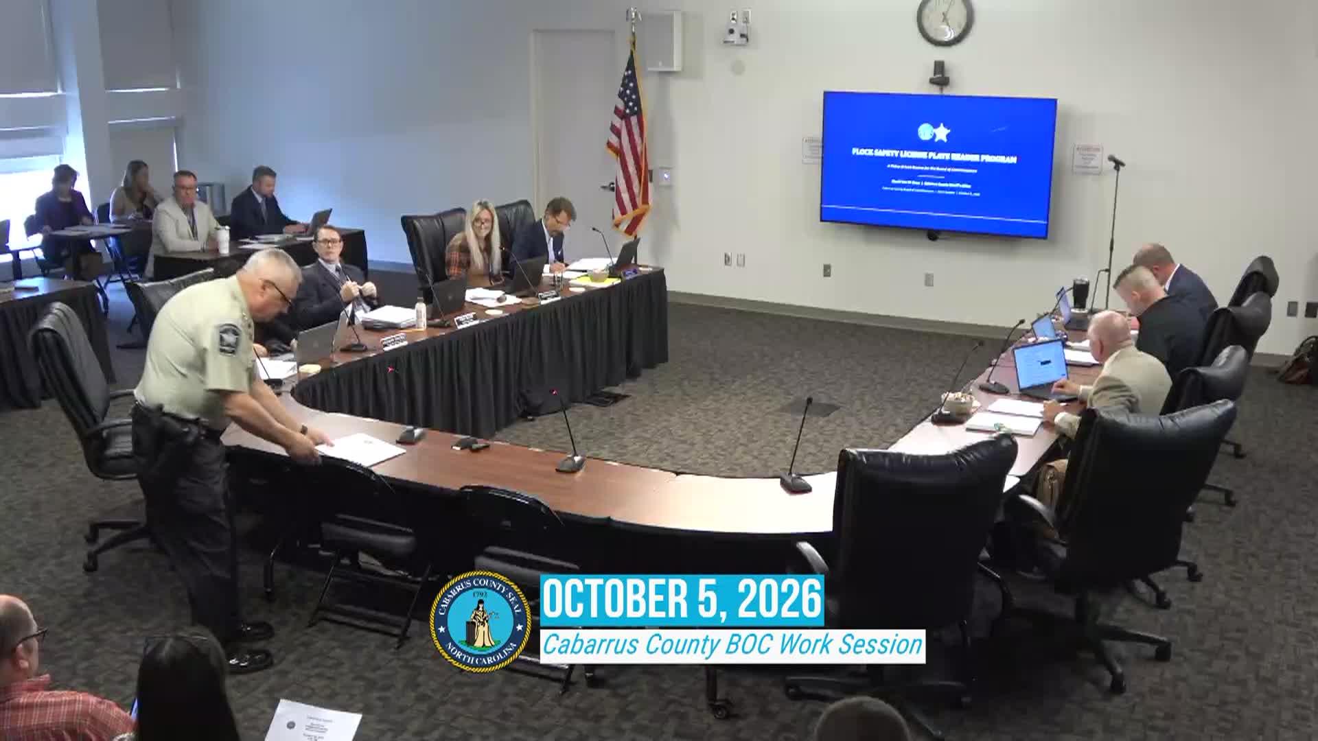 Cabarrus County BOC Work Session