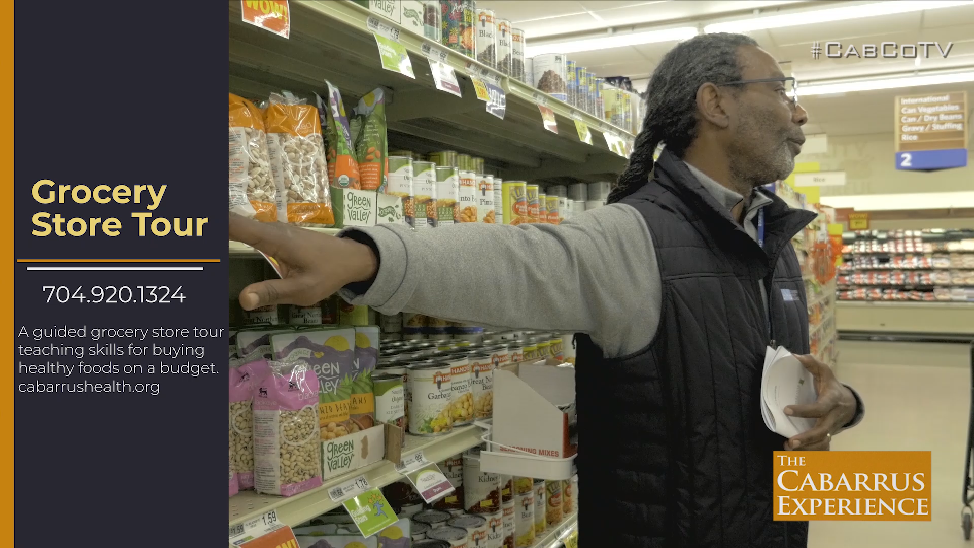 Cabarrus Experience - Grocery Store Tour